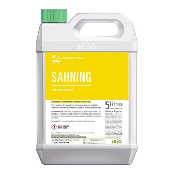 SAHNING Cremoso x 5Lts