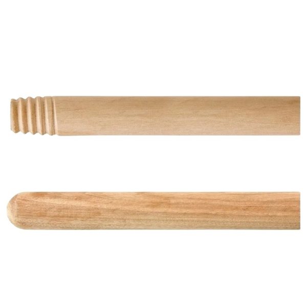 Cabo madera para barrendero c/rosca x 1.50 mts