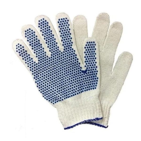 Guantes De Hilo Moteado