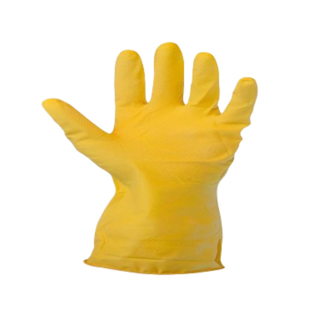Guantes de goma Amarillo