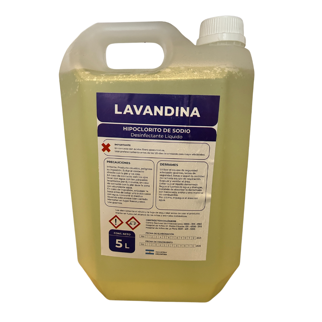 Lavandina x 5 lts. MAT